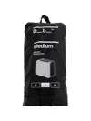 Db Essential Mesh-panel Packing Cube In Black