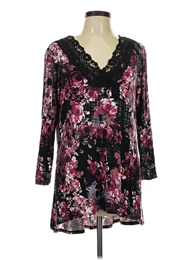 Pre-owned Db Established 1962 3/4 Sleeve Blouse In Black