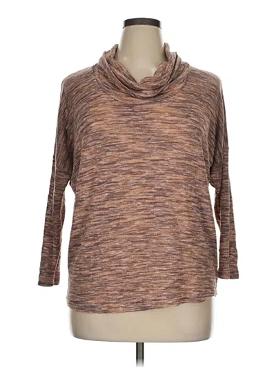 Pre-owned Db Established 1962 3/4 Sleeve T-shirt In Brown