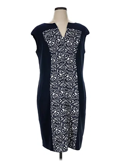 Pre-owned Db Established 1962 Casual Dress In Blue
