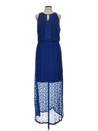 Pre-owned Db Established 1962 Casual Dress In Blue