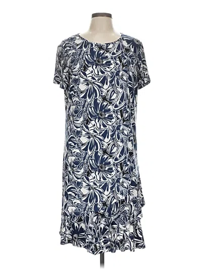 Pre-owned Db Established 1962 Casual Dress In Blue