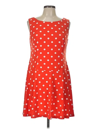 Pre-owned Db Established 1962 Casual Dress In Red