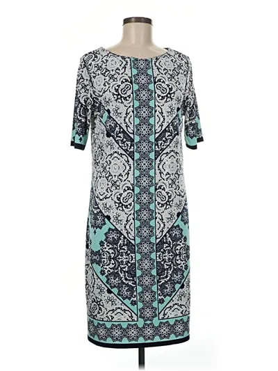Pre-owned Db Established 1962 Casual Dress In Teal