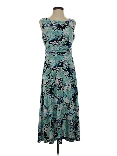 Pre-owned Db Established 1962 Casual Dress In Teal