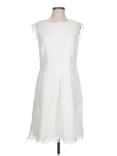 Pre-owned Db Established 1962 Casual Dress In White