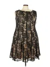 Db Established 1962 Cocktail Dress In Brown