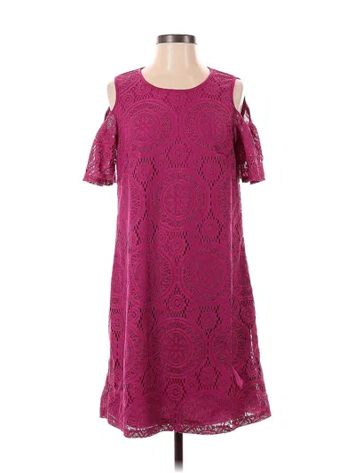 Pre-owned Db Established 1962 Cocktail Dress In Burgundy