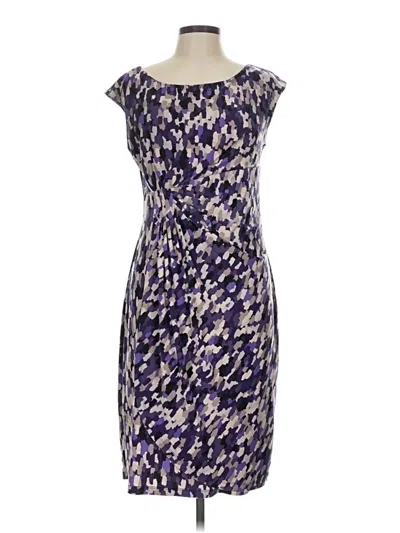 Pre-owned Db Established 1962 Cocktail Dress In Purple