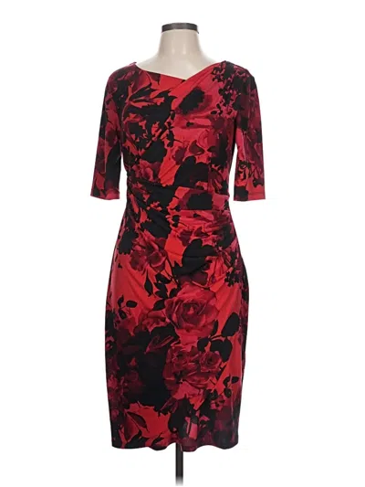 Pre-owned Db Established 1962 Cocktail Dress In Red