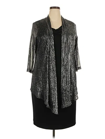 Pre-owned Db Established 1962 Cocktail Dress In Silver