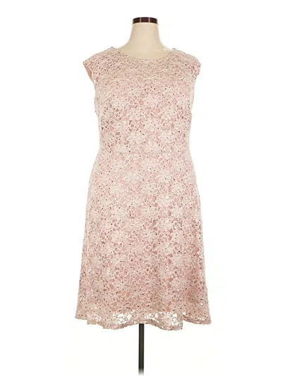 Pre-owned Db Established 1962 Cocktail Dress In Tan