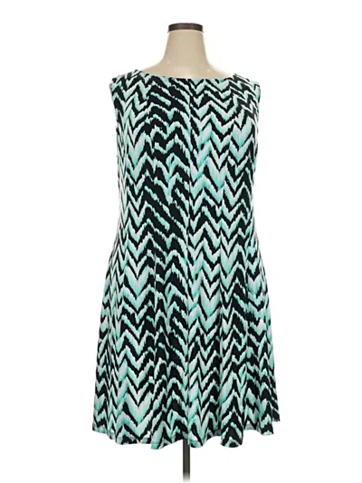 Pre-owned Db Established 1962 Cocktail Dress In Teal