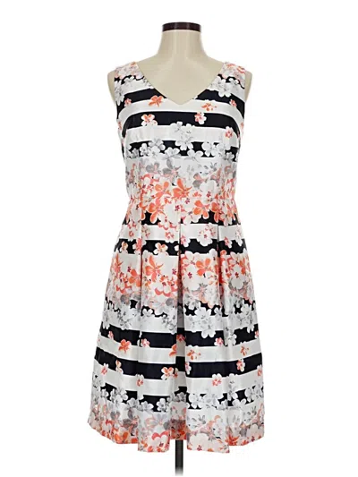 Pre-owned Db Established 1962 Cocktail Dress In White