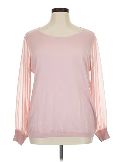 Pre-owned Db Established 1962 Long Sleeve Blouse In Pink