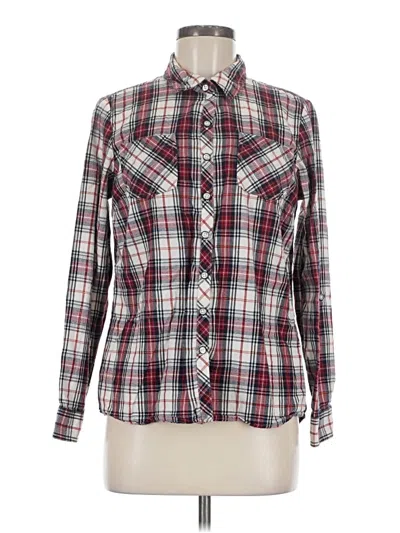 Pre-owned Db Established 1962 Long Sleeve Button Down Shirt In Burgundy