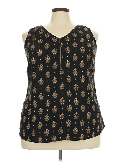 Pre-owned Db Established 1962 Sleeveless Blouse In Black