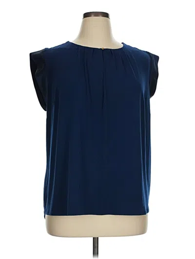 Pre-owned Db Established 1962 Sleeveless Blouse In Blue