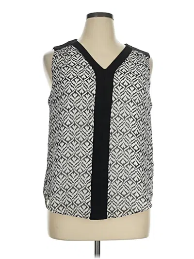 Pre-owned Db Established 1962 Sleeveless Blouse In Silver