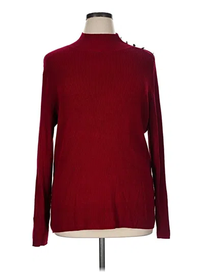Pre-owned Db Established 1962 Turtleneck Sweater In Burgundy