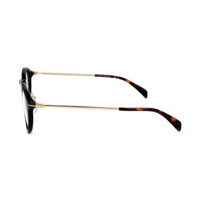 Db Eyewear By David Beckham Db 10142m2/23 Black Gold In 2m2-black