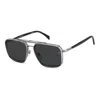 Db Eyewear By David Beckham Db 1187/g/ckj1/16 Dk Ruthenium In Gray