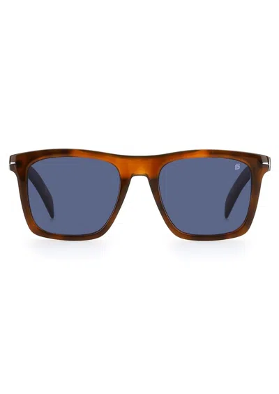 Db Eyewear By David Beckham Db 7000/s Sunglasses In /ku Brown Havana