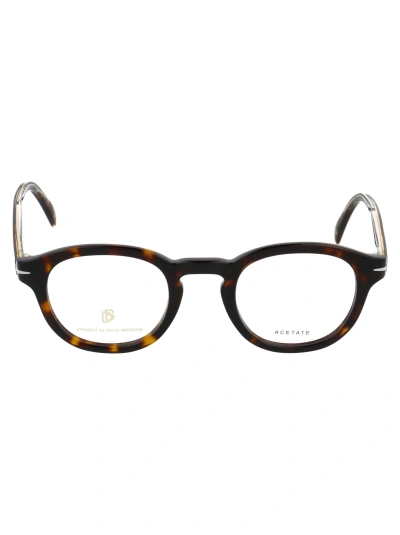 Db Eyewear By David Beckham Db 7017 Glasses In 086 Avana