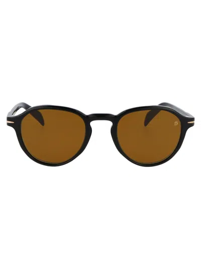 Db Eyewear By David Beckham Db 7078/s Sunglasses In 807-black