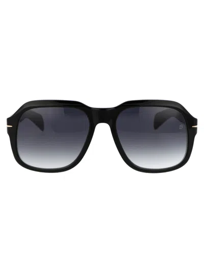 Db Eyewear By David Beckham Db 7090/s Sunglasses In 807/9o Black
