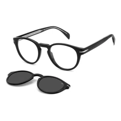 Db Eyewear By David Beckham Db 7104/cs807/m9 Black In Gray