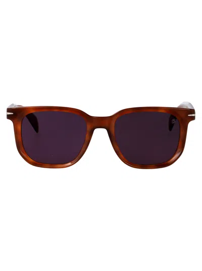 Db Eyewear By David Beckham Db 7133/s Sunglasses In Brown
