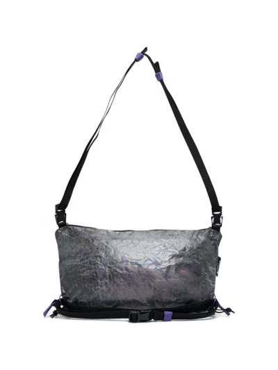 Db Logo-print Zip-fastening Belt Bag In Silver