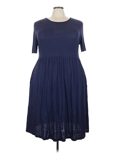 Pre-owned Db Moon Casual Dress In Blue
