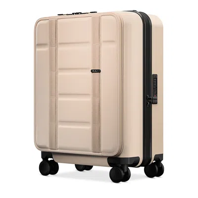 Db Ramverk Front Access Carry On Luggage In Beige