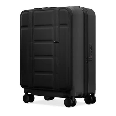 Db Ramverk Front Access Carry On Luggage In Black Out