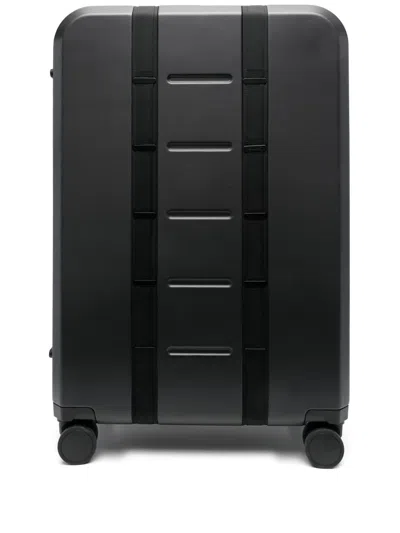 Db Ramverk Pro Check-in Luggage Medium Black Out Suitcase