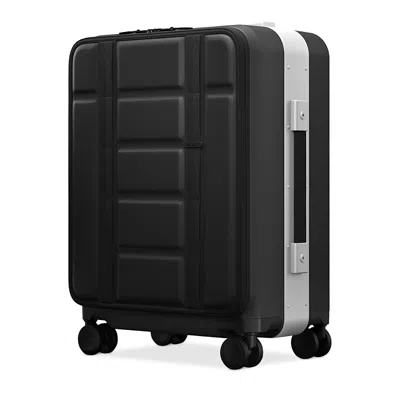 Db Ramverk Pro Front Access Carry On Luggage In Silver