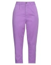 Dbsoul Woman Jeans Purple Size 26 Cotton, Elastane
