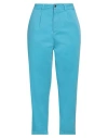 Dbsoul Woman Jeans Turquoise Size 31 Cotton, Elastane In Blue