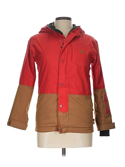 Pre-owned Dc Cardigan Sweater In Red