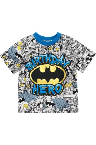 Dc Comics Kids'  Justice League Short Sleeve T-shirt In Multi