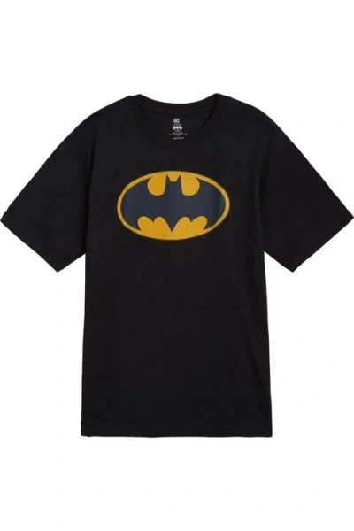 Dc Comics Kids'  Justice League T-shirt In Black