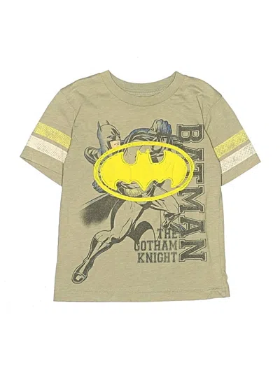 Pre-owned Dc Comics Kids' Short Sleeve T-shirt In Yellow