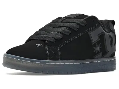 Dc Court Graffik Se Men's Skate Shoes Black/grey/black: 12.5 D - Medium In Multi