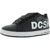 Dc Court Graffik Se Mens Signature Skate Shoes In Multi