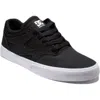Dc Kalis Vulc Mens Comfort Insole Low-top Skate Shoes In Black