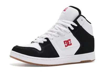 Dc Manteca 4 Hi Men's Shoes Black/white/gum: 10 D - Medium In Multi