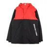 Dc Shoes Defy Men's Long Jacket Red/black/fluo In Red/black/fluo