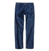 Dc Shoes Jeans "relaxed Atmosphere" Dark Blue Men's Long Trousers In Unico